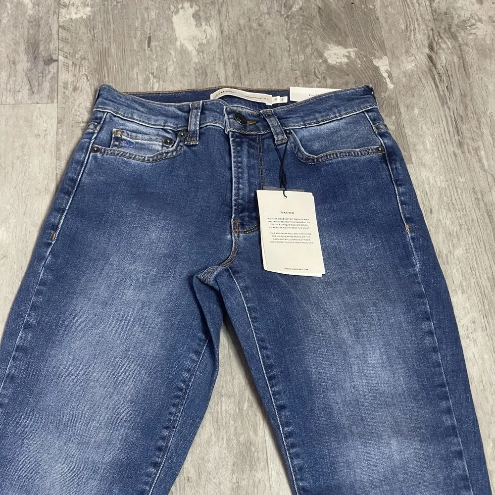 Inwear Jeans Womens Size 26 Blue‎ Skinny Leg Stretchy New Bag7